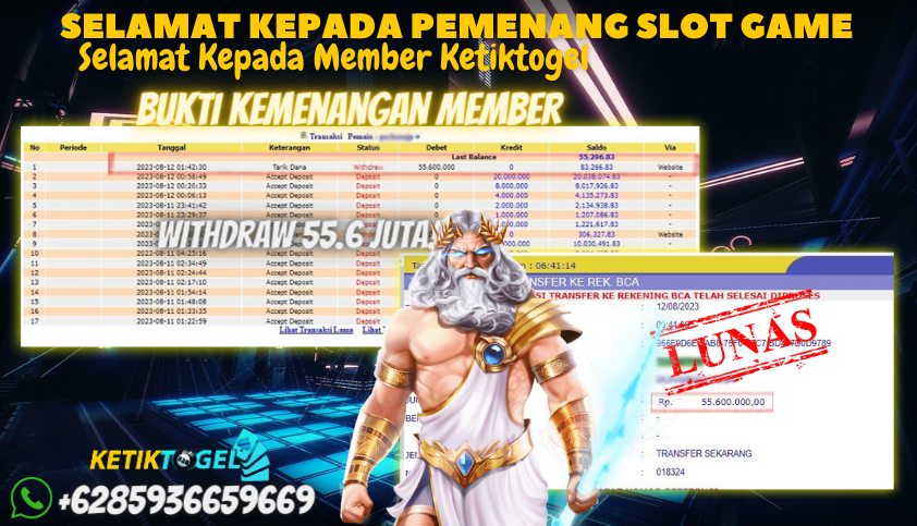 Bukti JP Slot Pragmatic Play Ketiktogel - Starlight Princess